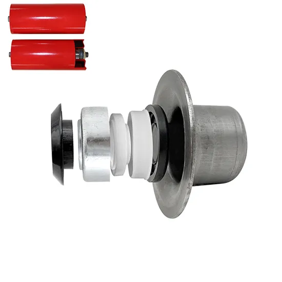 Conveyor-Roller-Spare-Parts-Metal-Housing-with-Plastic-Labyrinth-Seals