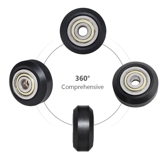 Leicster-Factory-Wholesale-Price-3D-Printer-POM-Wheel-Deep-Groove-Ball-Bearings-V